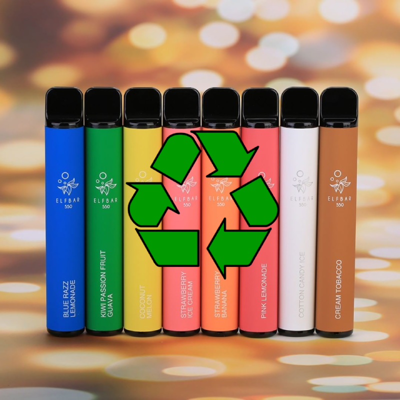 Recycle disposable vapes