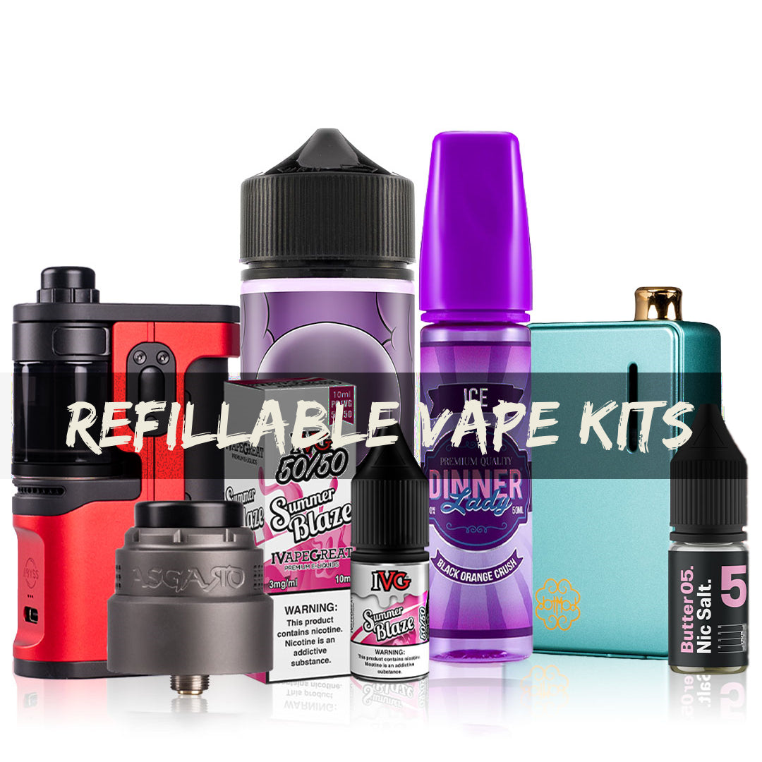 Refillable vape kits