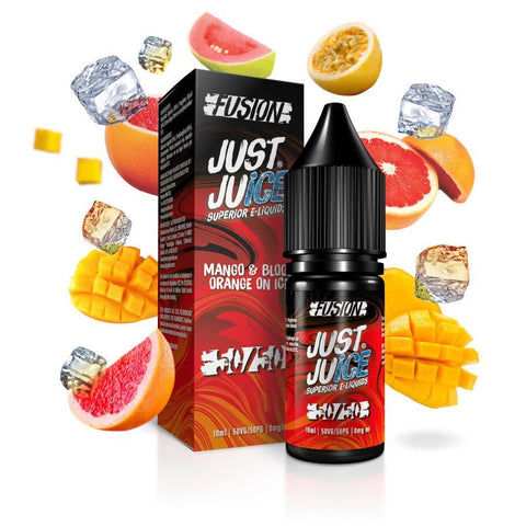 Mango And Blood Orange On Ice By Just Juice Fusion Salts 10ml Just Juice