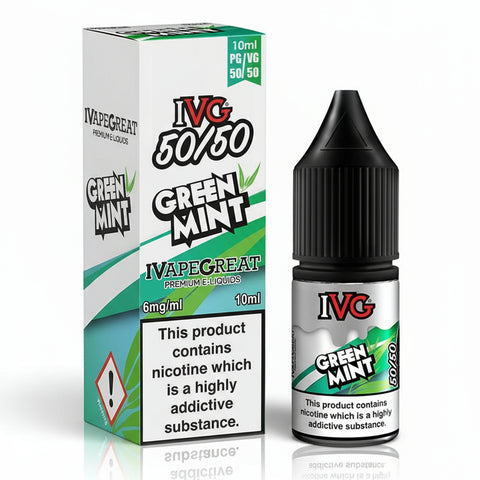 Green Mint By I VG 50/50 10ml I Vg