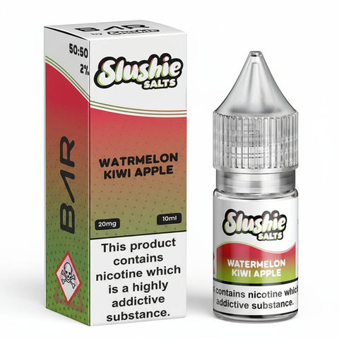 Watermelon Kiwi Apple Bar By Slushie Salt 10ml 10mg (out of date) Out of Date