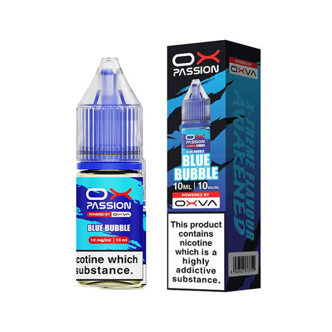 Blue Bubble 10ml Nic Salt By Ox Passion Ox Passion