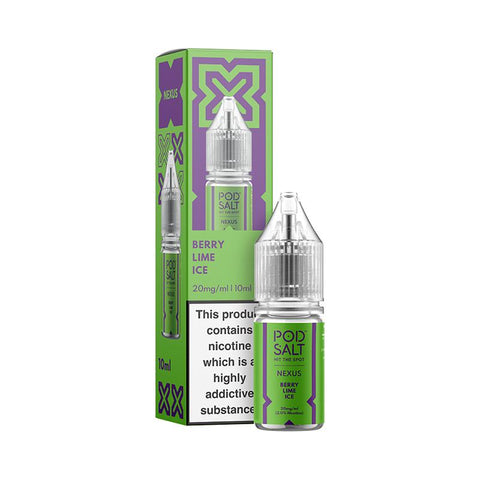 Berry Lime Ice By Nexus Pod Salt 10ml - Evolution Vaping