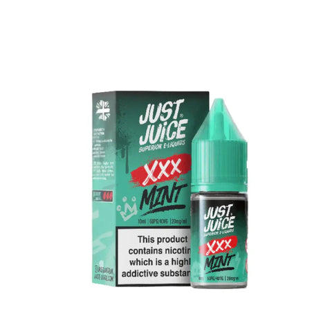 XXX Mint By Just Juice Bar Nic Salt 10ml Bar Series