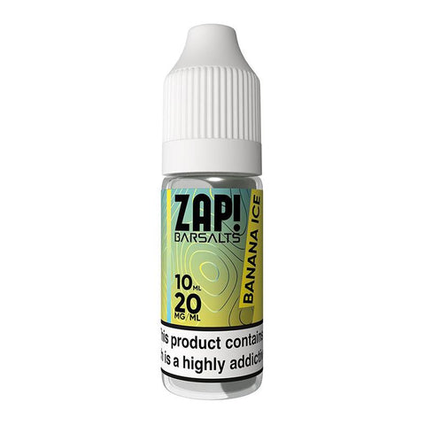 Banana Ice By Zap Bar Salts 10ml Zap