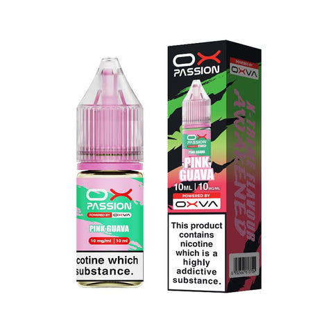 Pink Guava 10ml Nic Salt By Ox Passion Ox Passion