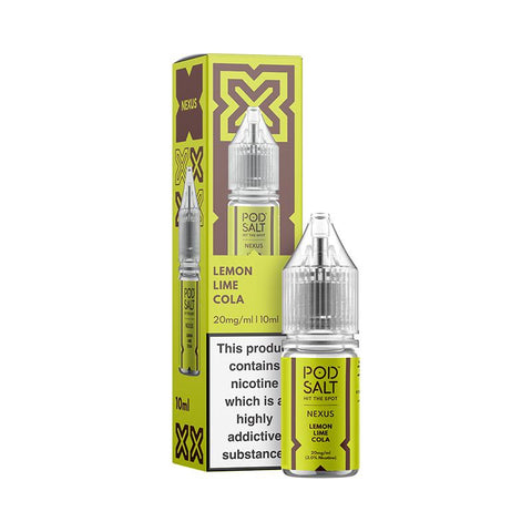 Lemon Lime Cola By Nexus Pod Salt 10ml - Evolution Vaping