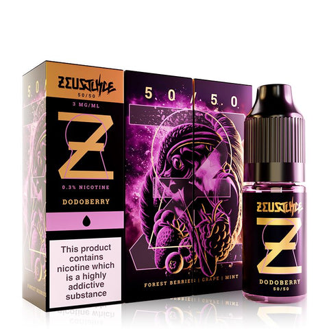 Dodoberry By Zeus Juice 10ml 50/50 Zeus Juice