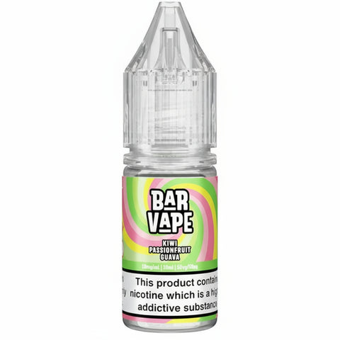 Kiwi Passionfruit Guava By Bar Vape Salts 10ml Alchemists Cupboard