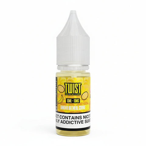 Banana Oatmeal Cookie By Twist Eliquid 10ml Salts Twist
