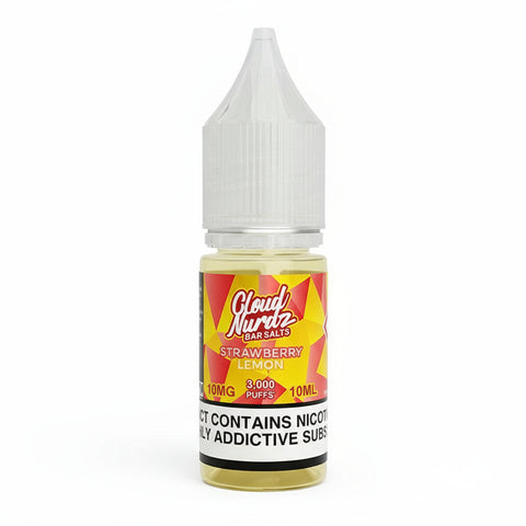 Strawberry Lemon By Cloud Nurdz Bar Salts 10ml Cloud Nurdz