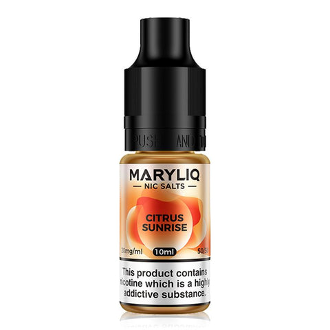 Citrus Sunrise By Maryliq Nic salt 10ml Maryliq