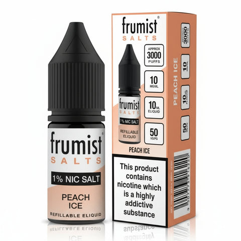 Peach ICE By Frumist Salts 10ml 20mg (out of date) Out of Date