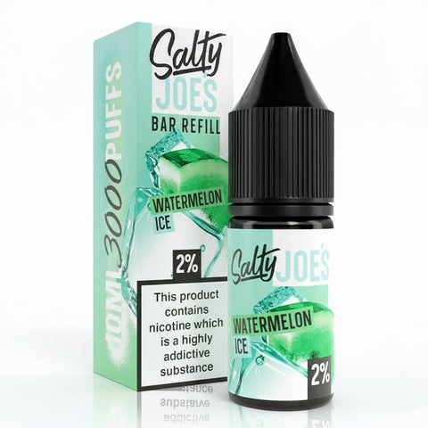 Watermelon Ice By Salty Joes Bar Refill 10ml Nic salt (OOD) Salty Joes