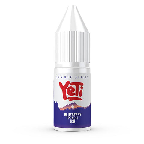 Blueberry Peach Ice by Yeti Summit 10ml Nic Salt Evolution Vaping Retail