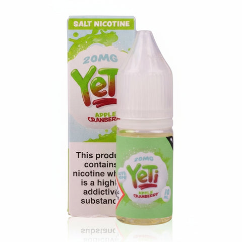 Apple Cranberry By Yeti Salt 10ml 5mg (out of date) Out of Date