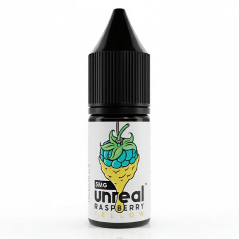 Yellow By Unreal Raspberry 10ml Nic Salt 10mg (out of date) Out of Date