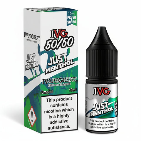 Just Menthol By I VG 50/50 10ml I Vg