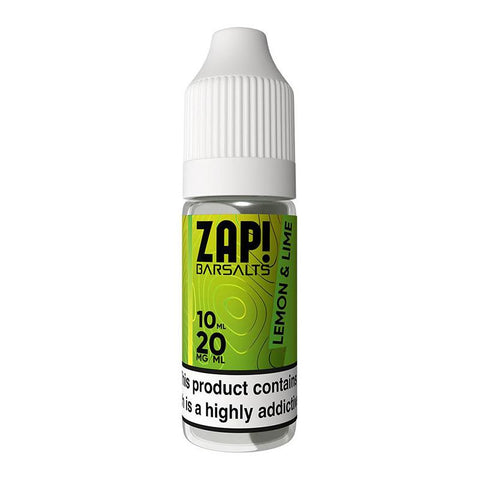 Lemon Lime By Zap Bar Salts 10ml Zap