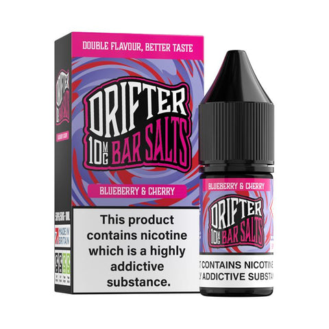 Blueberry cherry By Drifter Bar Salts 10ml Drifter
