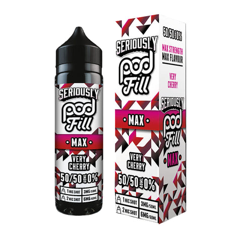 Very Cherry By Seriously Podfill Max 40ml Shortfill Seriously Doozy