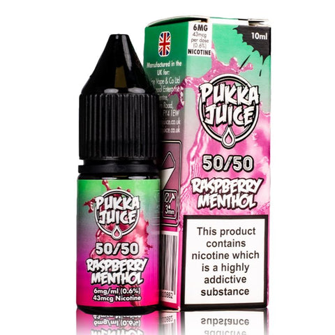 Raspberry Menthol By Pukka Juice 10ml Pukka Juice