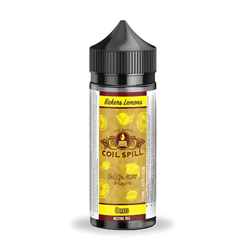 Bakers Lemon By Coil Spill 100ml Shortfill Coil Spill