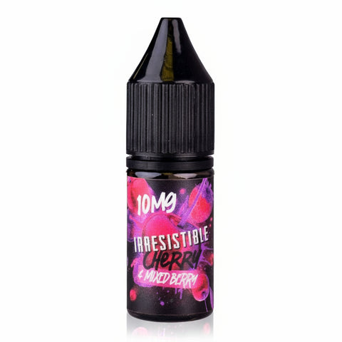 Cherry and Mixed Berries By Irresistible Cherry Salts 10ml 10mg (out of date) Out of Date
