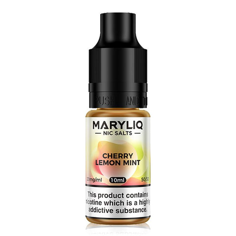 Cherry Lemon Mint By Maryliq Nic salt 10ml Maryliq