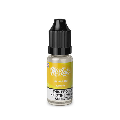 Banana Ice 10ml By Mix Labs Nic Salt Mix Labs