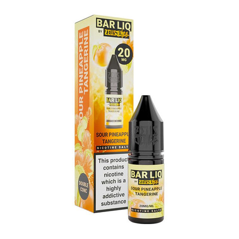 Sour Pineapple Tangerine By Zeus Juice Bar Liq 10ml Zeus Juice