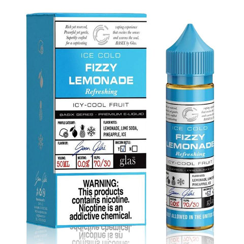 Fizzy Lemonade By Glas Basix 50ml Shortfill Glas