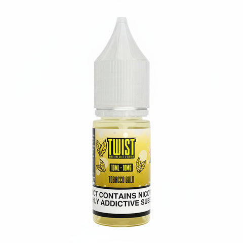 Tobacco Gold By Twist Eliquid 10ml Salts Twist