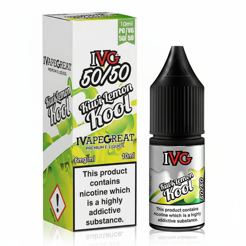 Kiwi Lemon Cool By I VG 50/50 10ml I Vg