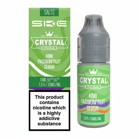 Kiwi Passionfruit Guava By SKE Crystal Salts 10ml 20mg (out of date) Out of Date