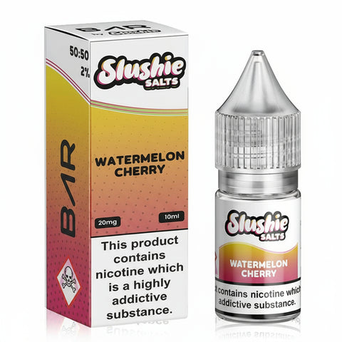 Watermelon Cherry Bar By Slushie Salt 10ml 20mg (out of date) Out of Date