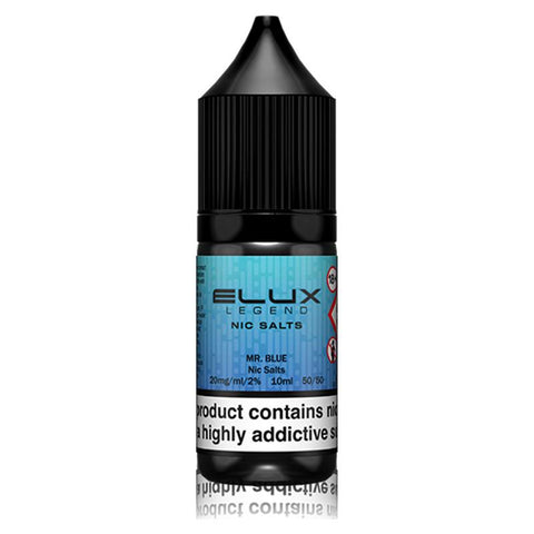 Mr Blue By Elux Legend 10ml Salts Elux