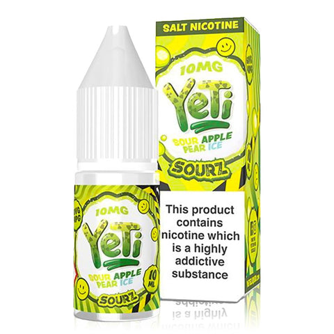 Apple Pear Ice by Yeti Sourz 10ml Nic Salt Yeti