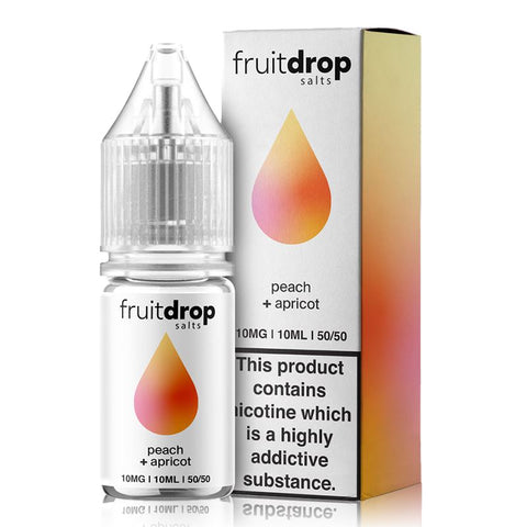 Peach Apricot By Drop Eliquid Salt 10ml Drop