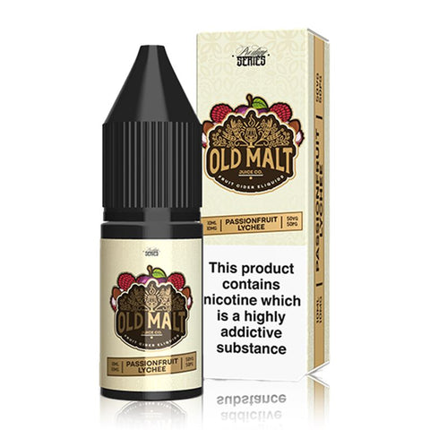 Passionfruit Lychee 10ml Nic Salt By Old Malt Old Malt