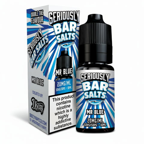 Mr Blue By Seriously Bar Salts 10ml Seriously Doozy