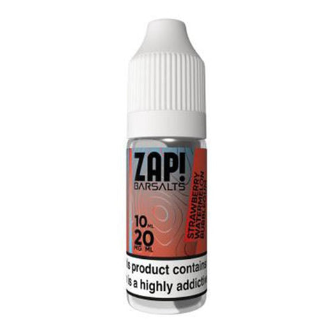 Strawberry Watermelon Bubblegum By Zap Bar Salts 10ml Zap