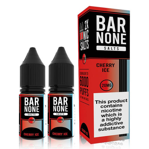Cherry Ice By Bar None 10ml Nic Salts Twin Pack Bar None