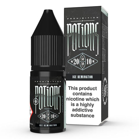 Ice Remington By Prohibition Potions Salt 10ml Prohibition Potions