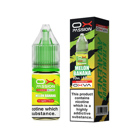 Melon Banana 10ml Nic Salt By Ox Passion Ox Passion