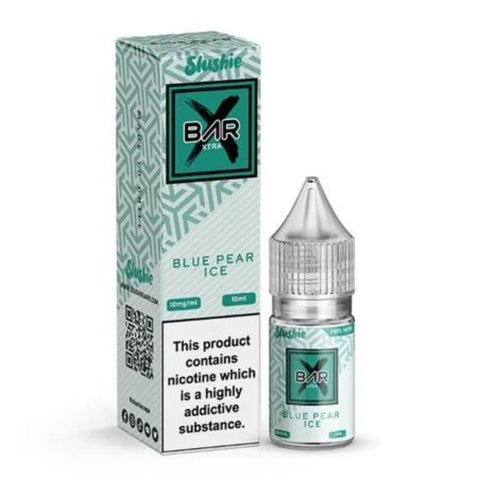Blue Pear Ice By Slushie Bar Xtra Nic Salts 10ml Slushie