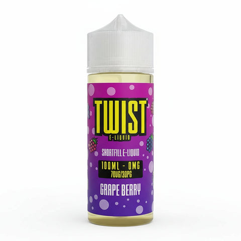 Grape Berry By Twist Eliquids 100ml Shortfill Twist
