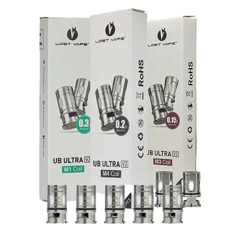 UB Ultra Replacement Coils 5 Pack By Lost Vape Lost Vape