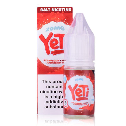 Strawberry Cherry Raspberry ICE By Yeti Salt 10ml Yeti
