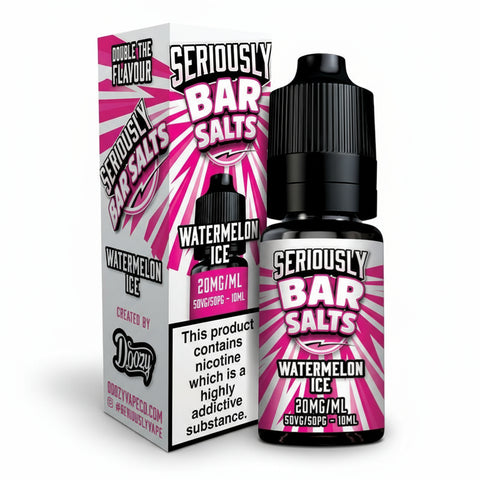 Watermelon ICE By Seriously Bar Salts 10ml Seriously Doozy